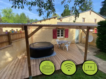 Location - Gîte Spa 26M² / 1 Chambre - Camping les Pialades