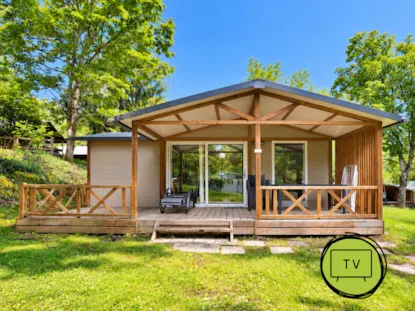 Chalet Eden - Tv - 54M² Avec Terrasse Couverte - 3 Chambres