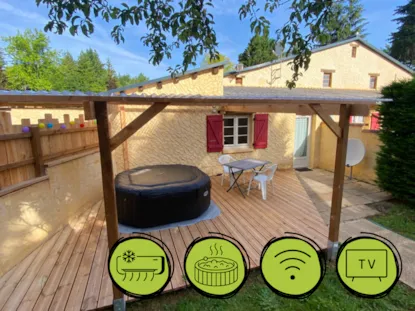 Gîte Clim Spa 26M² / 1 Chambre