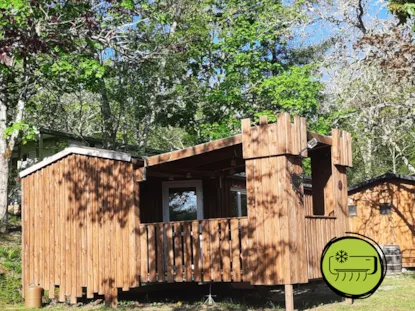 Mobil-Home Bois Clim - 26M² Avec Terrasse Couverte / 2 Chambres