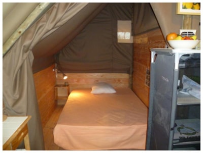 The Canvas Cabin: Camp in accommodation that's half tent, half cabin!