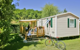 Mietunterkunft - Mobilheim 32M²/3 Zimmer - Camping Le Pont de Mazerat