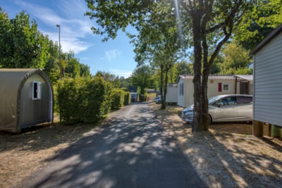 28m² mobile home: for family vacations. 2 bedrooms