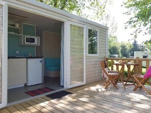 Mobil home Cahita - 1 camera da letto - Televisione - Terrazza