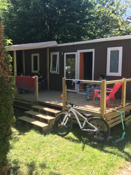 Accommodation - Mobil Home Titania - 3 Bedrooms - 28M² - - Camping Au Fil de l'Eau