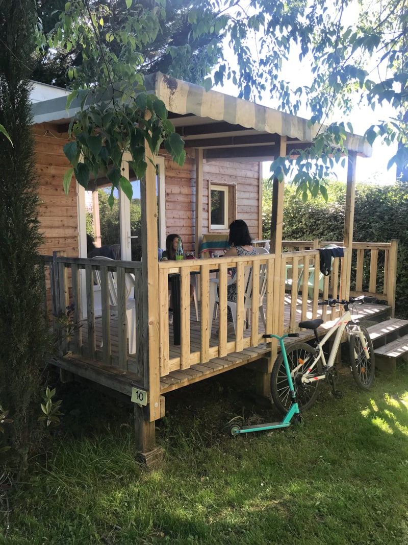 Chalet accogliente - 2 camere - Televisione - Terrazza coperta