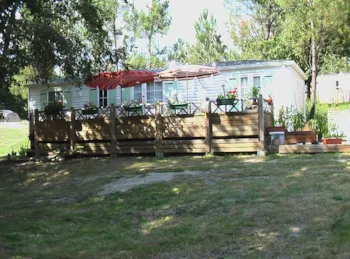 Mietunterkunft - Privilege Cottage 40 M² By The Pond - View Of The Lake, Tv, Air Conditioning, Dishwasher - Domaine de l'Etang de Bazange | Sites et Paysages 