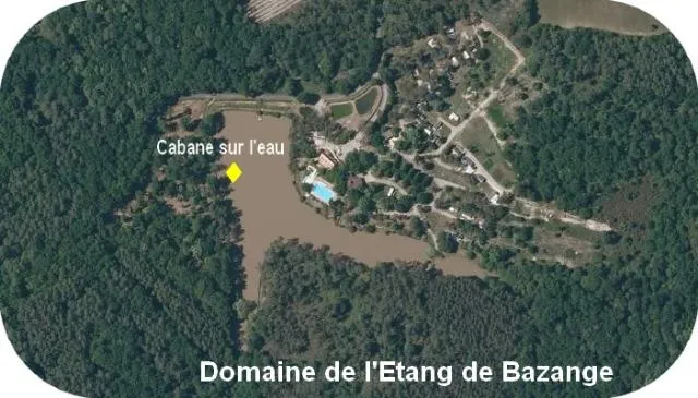 New 2026 ! Cabane Aqualodge Nature©  Premium, Climatisation, Tv, 2 Sdb,  Terrasse 40 M² Sur L'eau