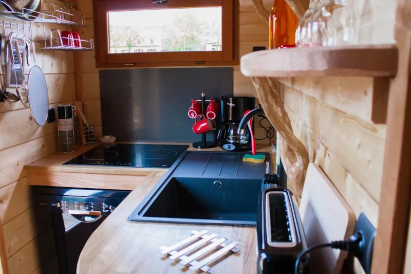 Cabane-Château Lnsolite Premium 3 Ch, Grande Terrasse-Ponton 50M², Tv, Lave-Vaisselle