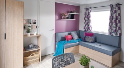 Premium Tribu Cottage, 40 m², TV and air conditioning, 4 bedrooms, including 1 converted into a children's playroom