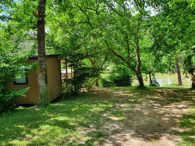 Cottage Premium Lodge Vue Etang, Tv,  Climatisation, Terrasse Couverte