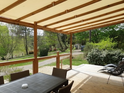 Premium Cottage 40 m² 3 bedrooms, 2 bathrooms, beautiful view of the lake, TV, air conditioning, dishwasher