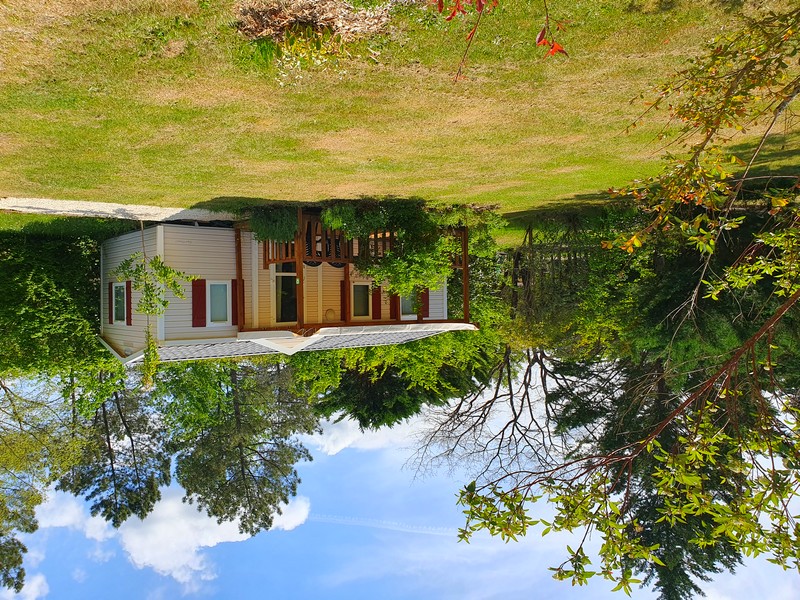 Location - Cottage Privilège Sauvignon 3 Chambres - Tv, Climatisation Et Terrasse Couverte - Camping Sites et Paysages Etang de Bazange
