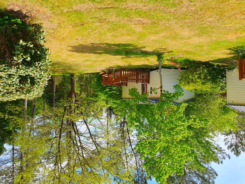Location - Mobilhome Merlot - 2 Chambres Toit Double Pente - Camping Sites et Paysages Etang de Bazange