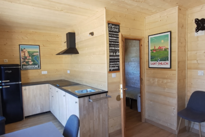 New for 2026! Aqualodge Nature© Premium cabin, air conditioning, TV, 2 bathrooms, 40 m² terrace over the water