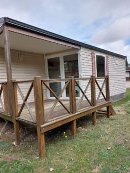 Huuraccommodatie(s) - Mobil-Home 2 Chambres (Animal Accepté) - Camping L'Agrion Bleu