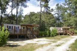 Alojamiento - Mobilhome 3 Habitaciones - Camping Orphéo-négro