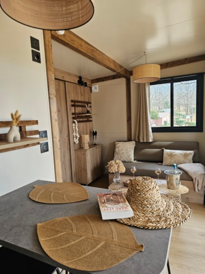 Premium Duo Chalet overlooking the pond