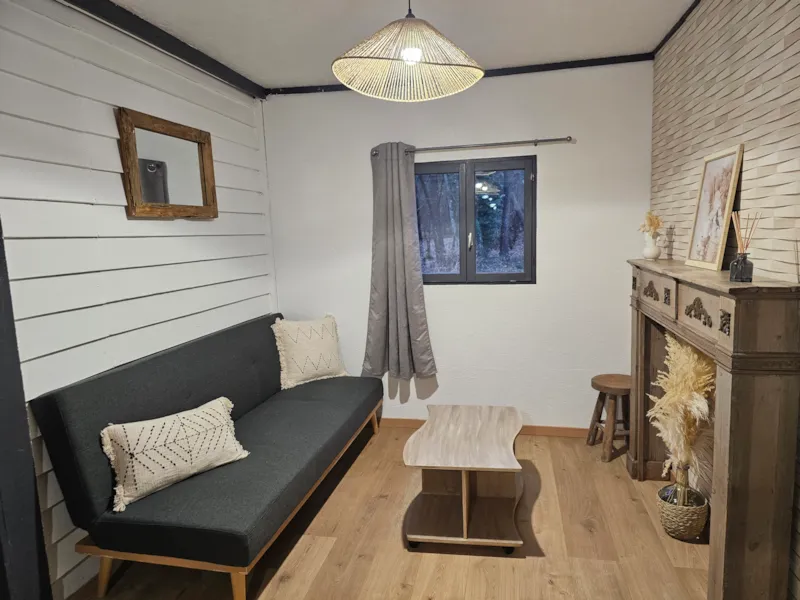 Chalet 1/5Pers Vue Étang.