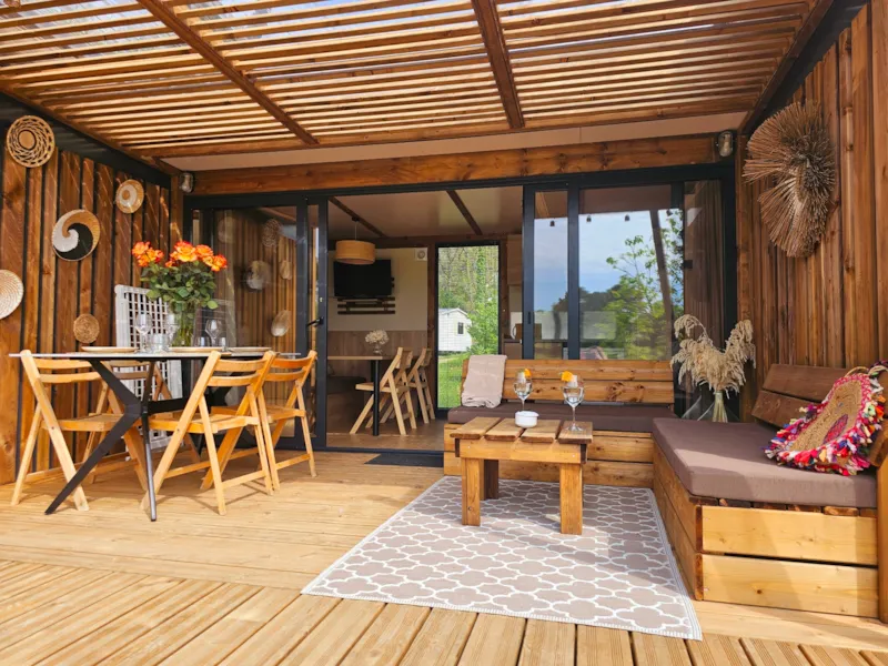 Chalet Premium 2 Chambres 2 Salles De Bains Face A L'etang