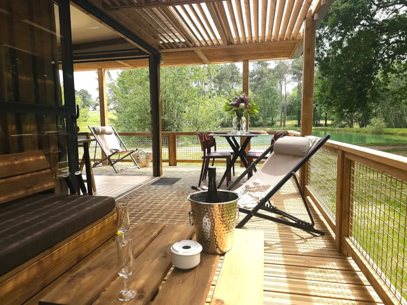 Chalet Premium  Double Exposition Face À L'étang