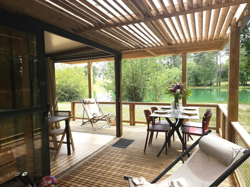 Chalet Premium  Double Exposition Face À L'étang