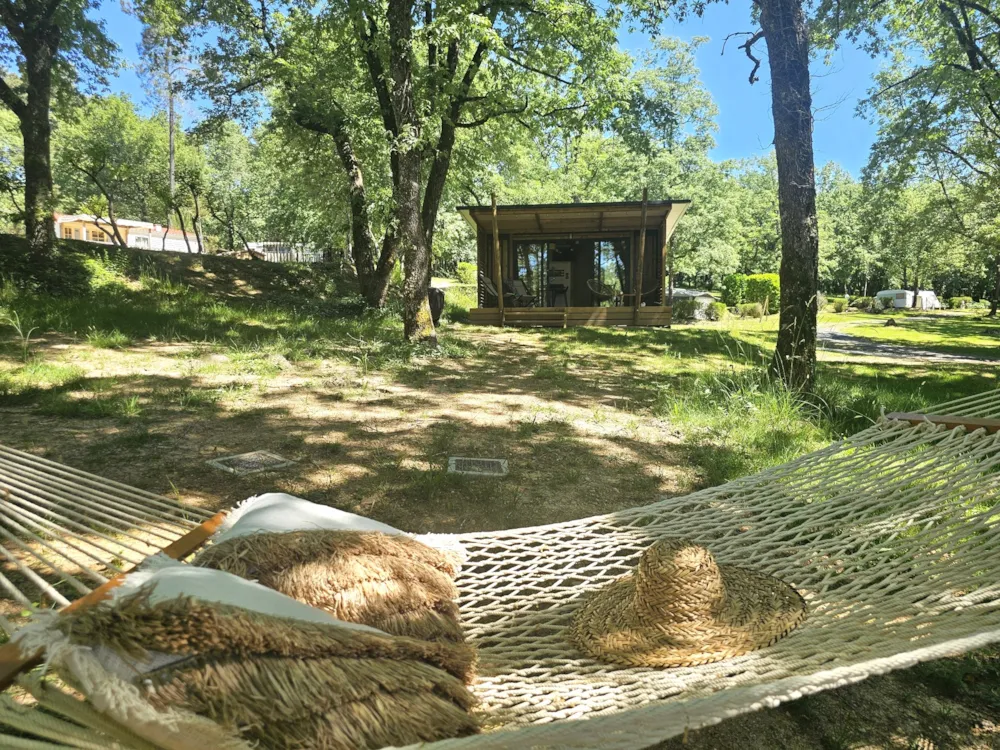 Location - Chalet Premium  Duo Surplombant L'étang - Gaia Ecolodge