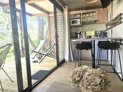 Premium Duo Chalet overlooking the pond
