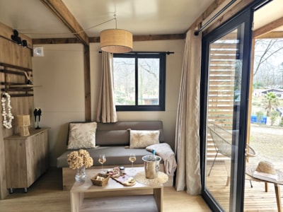 Premium Duo Chalet overlooking the pond