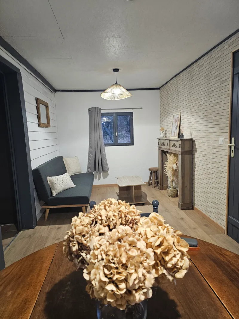 Chalet 1/5Pers Vue Étang.