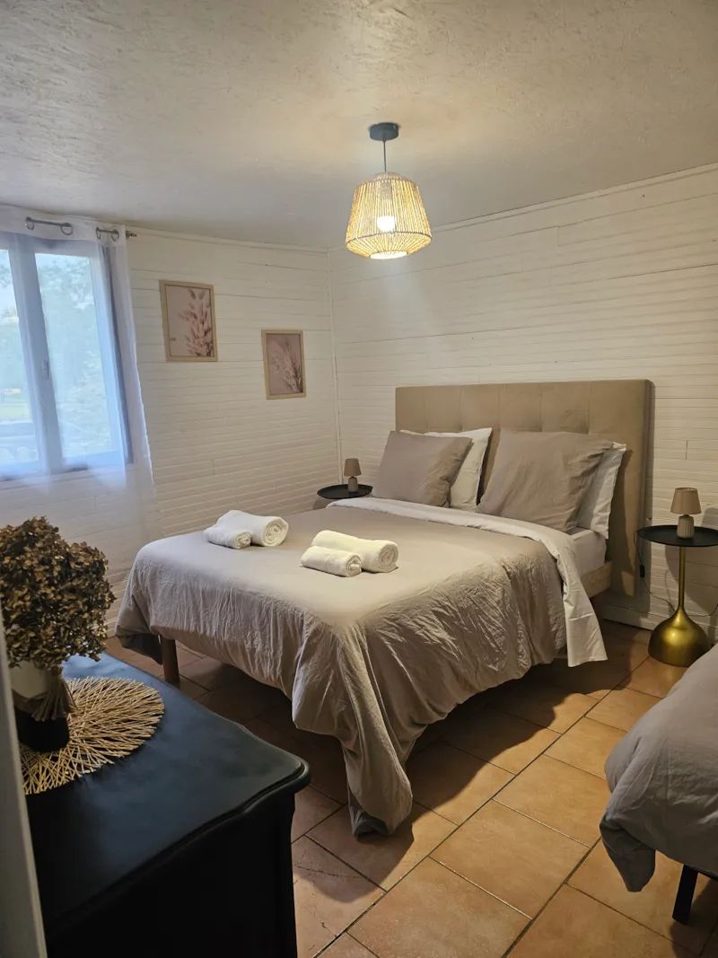 Chalet 1/5Pers Vue Étang.