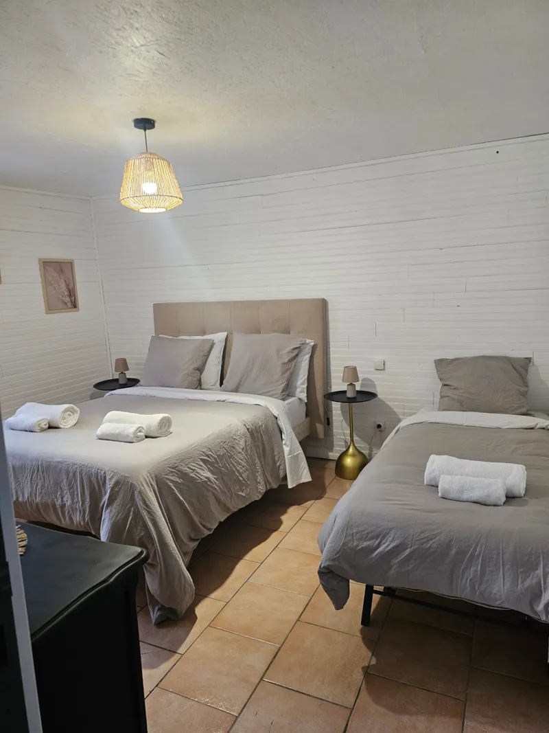 Chalet 1/5Pers Vue Étang.