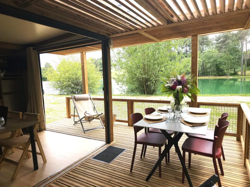 Chalet Premium  Double Exposition Face À L'étang