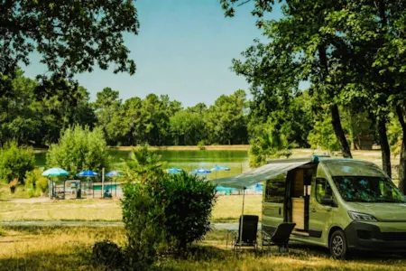 Emplacement - Emplacement Nature Vue Etang - Gaia Ecolodge