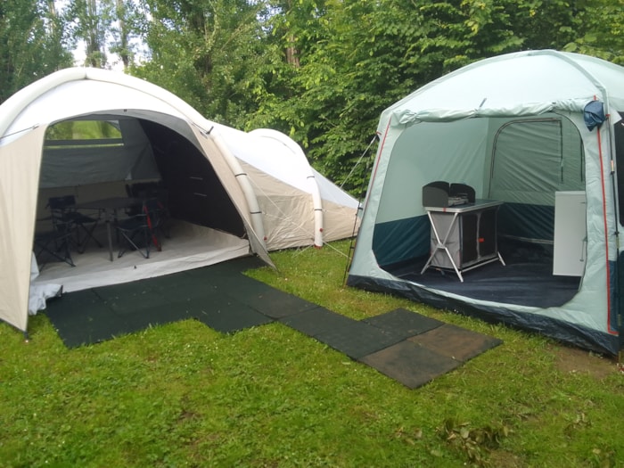 Tente Équipée 3 Chambres, 4 Personnes