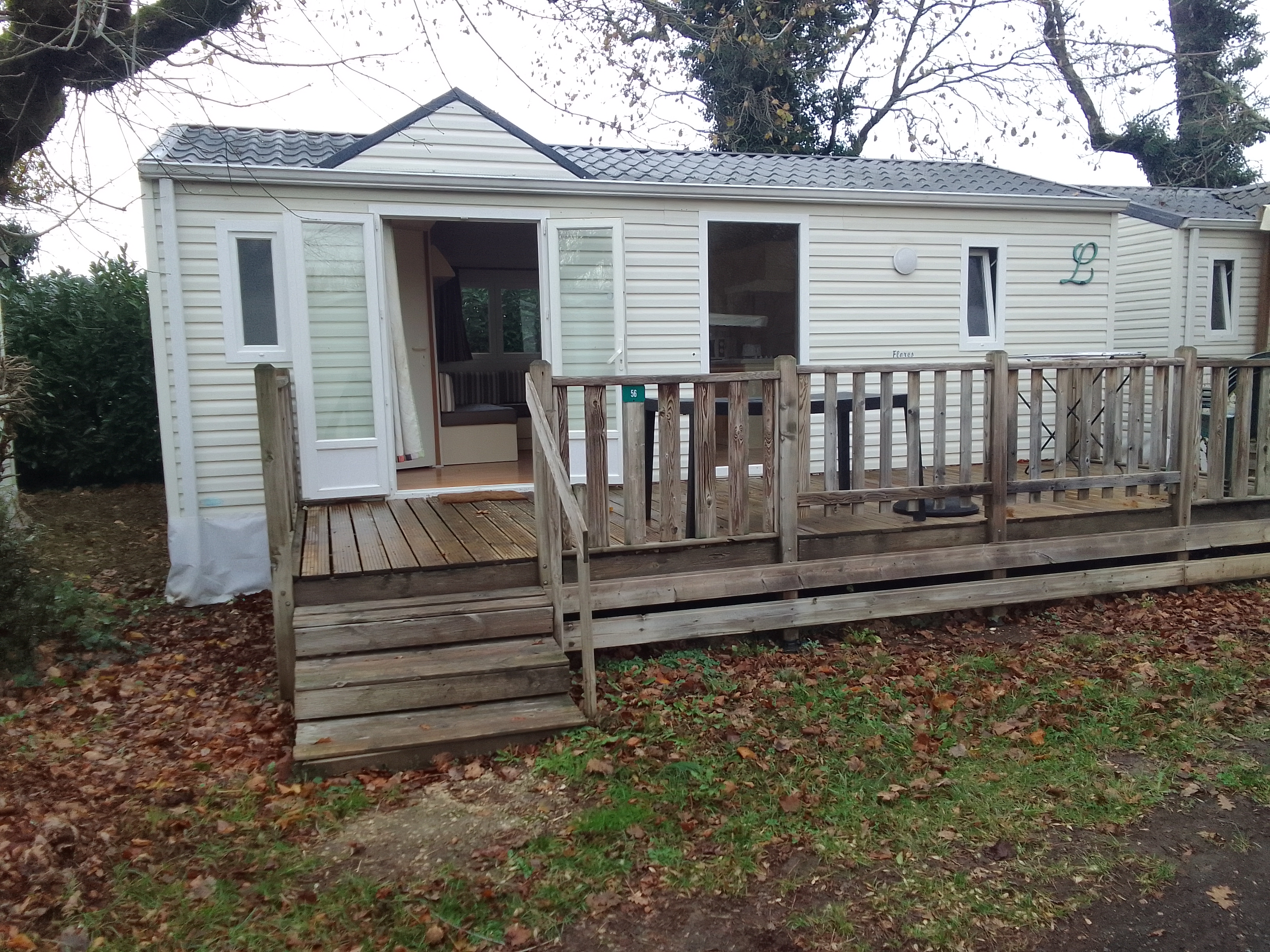 Accommodation - Mobil-Home Duo 56 29M² (2 Bedrooms) - Camping Le Plein Air Neuvicois