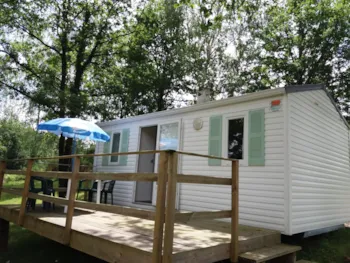Mietunterkunft - Mobilheim Für  Familien - 2 Schlafzimmer - Camping La Ripole