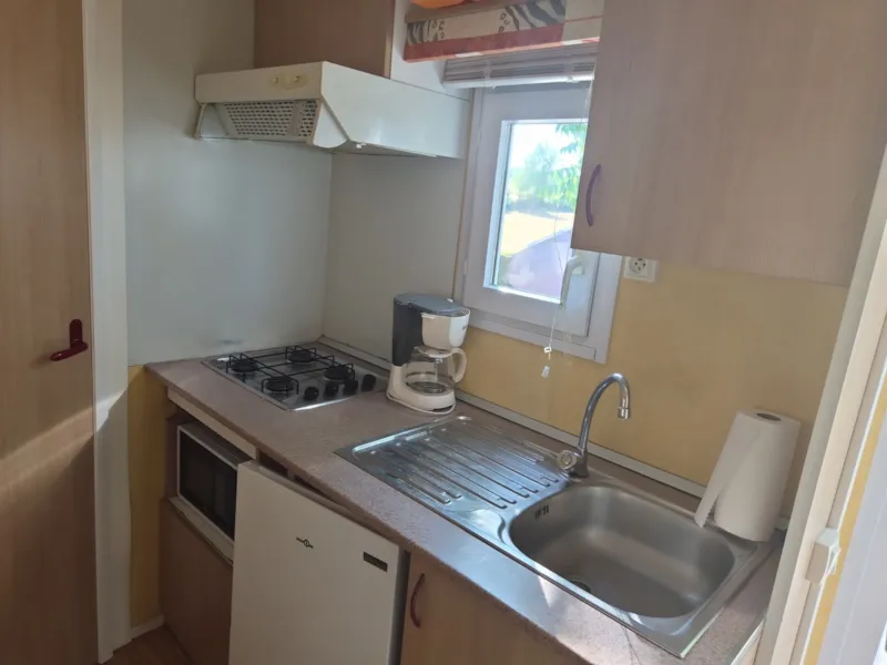 Mobil-Home Eco Nature – 2 Chambres – Sanitaires Communs