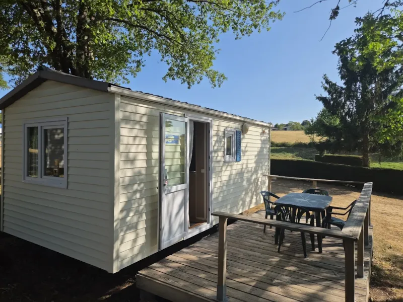 Mobil-Home Eco Nature – 2 Chambres – Sanitaires Communs
