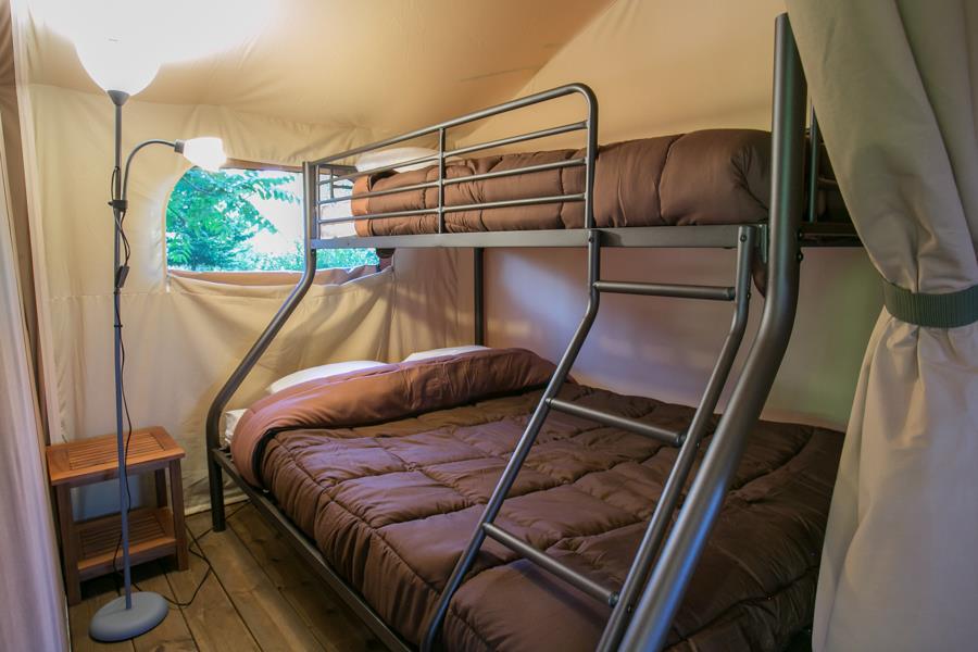 Location - Tente Lodge Premium Mercredi - Camping la Ferme de Perdigat