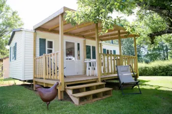 Mietunterkunft - Mobilheim - Camping la Ferme de Perdigat