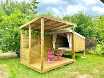 Mietunterkunft - Campetoile 1 Chambre - Camping la Ferme de Perdigat