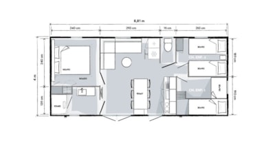 Ohara 884 mobile home - 3 bedrooms