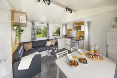 Comfort Mobile Home - 3 bedrooms - Air conditioning - TV - 33m²