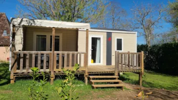 Accommodation - Mobile-Home Confort - 2 Bedrooms - Tv - 29M² - Camping Ushuaïa Villages Le Bois Coquet