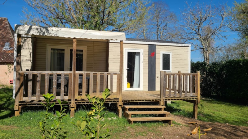 Mobil-home Confort - 2 chambres - TV - 29m² ( Arrivée mercredi haute saison) 4 Pers.