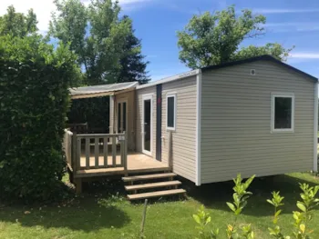 Mietunterkunft - Mobilheim Confort - 2 Schlafzimmer - Tv - 29M² - Camping Ushuaïa Villages Le Bois Coquet