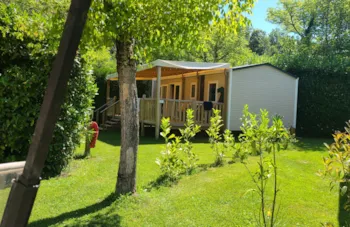 Mietunterkunft - Mobilheim Confort - 3 Schlafzimmer - Clim - Tv - 33M² - Camping Le Domaine du Bois Coquet