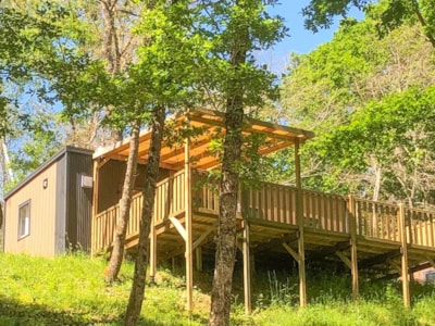 Premium Cottage - 3 bedrooms - air conditioning - dishwasher - TV - XL terrace - 35m² — 2