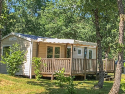 Premium mobile home - 3 bedrooms - Air conditioning - Dishwasher - TV - 32m² — 1